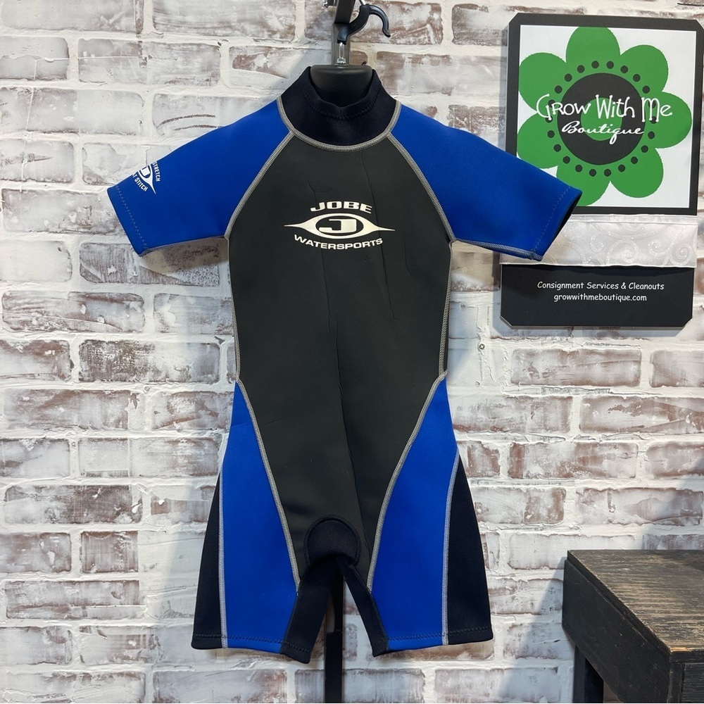 Kids Swim Wetsuit - Blue and Black youth size 12